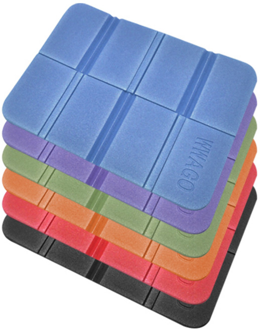 블럭마트 1인용 접이식 캠핑매트 12p, 랜덤발송