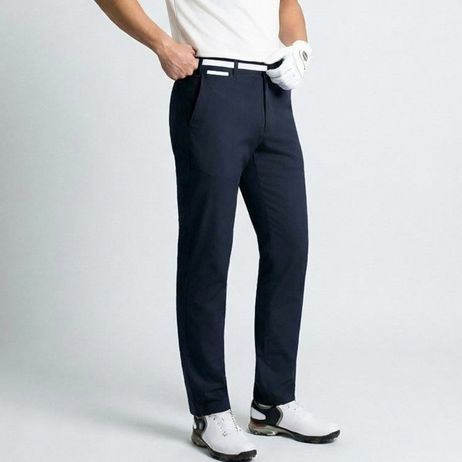 콘피아르 베이직 허리 배색 라인 골프 팬츠 TC2054