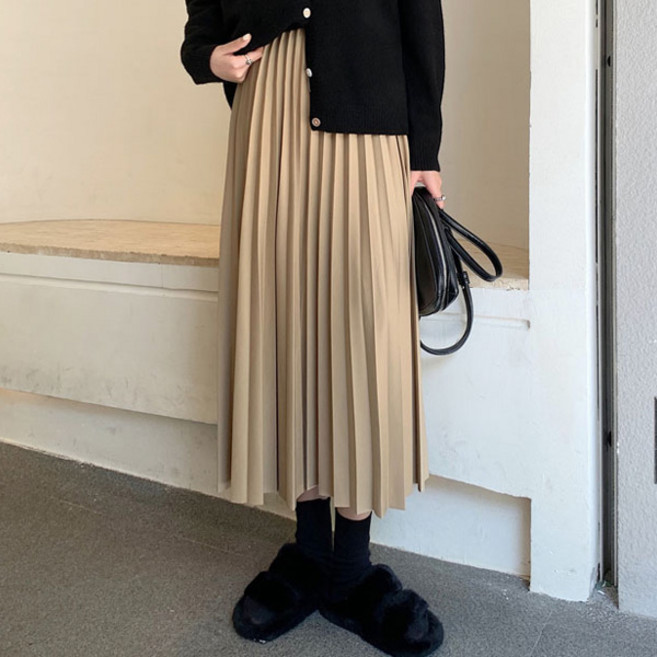 POPLARNC 女款Alpharons百褶裙 P26SPSK121241