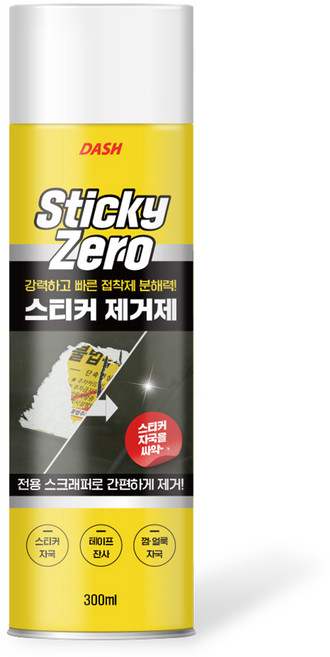 대쉬 스티키 제로 스티커 제거제 300ml, 1개