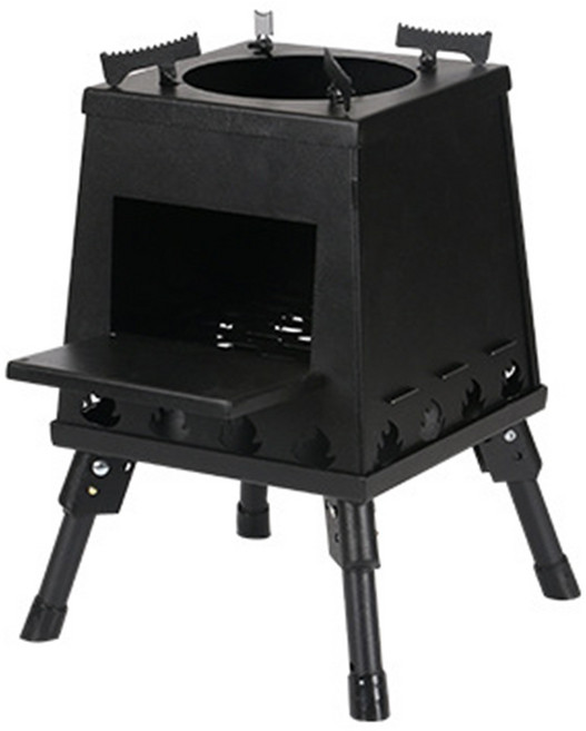 iN&CAMPING 折疊式柴火暖爐 火盆 不鏽鋼, 1個