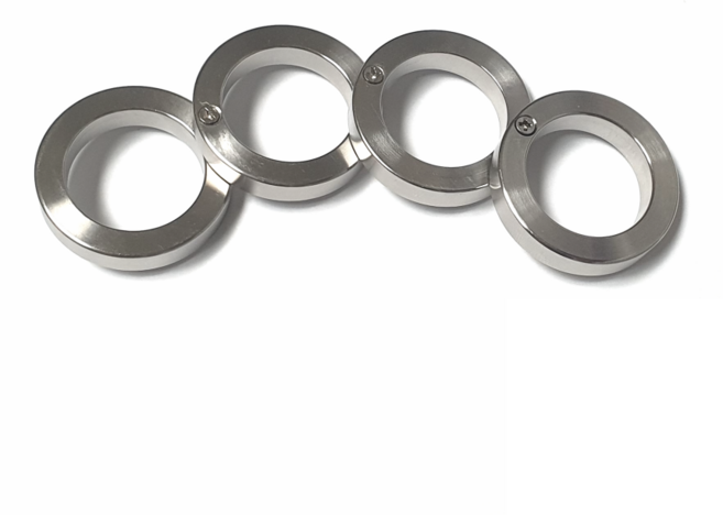 배리툴 접이식 호신용 너클 VT-FK001, 1개