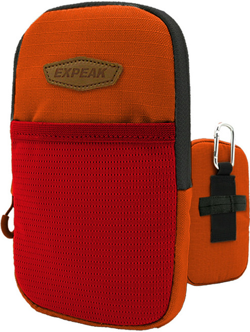 엑스피크 메쉬 스마트폰 파우치, 오렌지, 1개