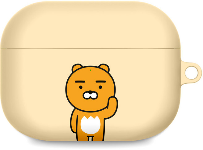 카카오프렌즈 에어팟 프로2/프로 베이직 하드 케이스, 라이언 베이지, 1개