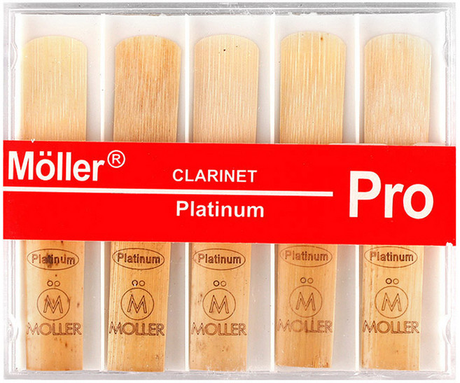 Moller 白金 Pro 單簧管簧片, 1組