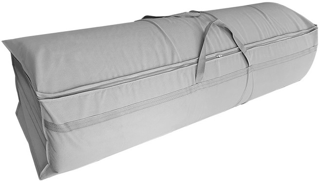 더베딩샵 메모리폼 토퍼 매트리스 보관가방 퀸, 그레이, 1개