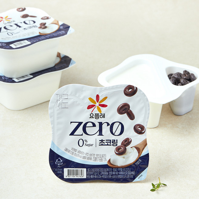 요플레 제로 초코링, 120g, 1세트