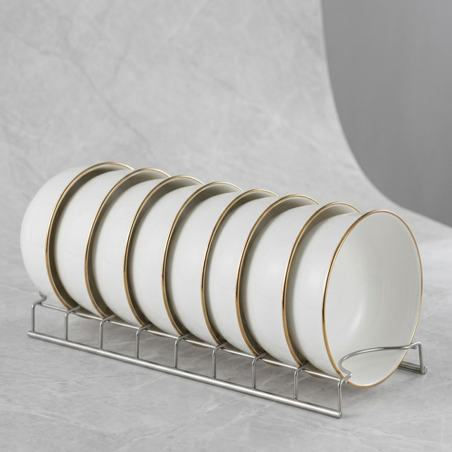 앞날창창 접시 그릇정리대 그릇걸이, 1개