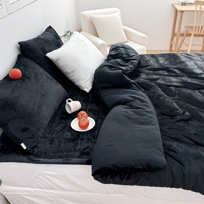 루시드슬립 윈터테일 리버서블 극세사 차렵이불 세트