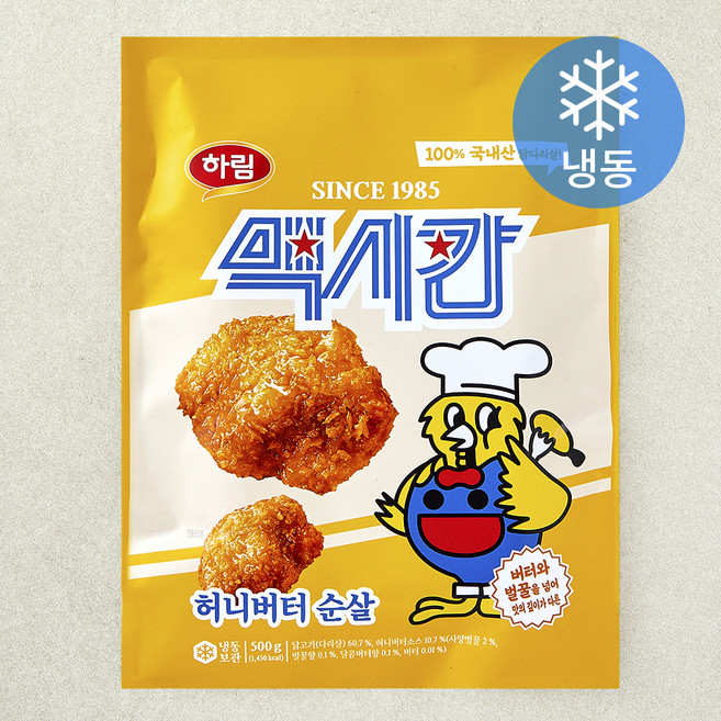맥시칸 허니버터 순살 (냉동), 500g, 1개