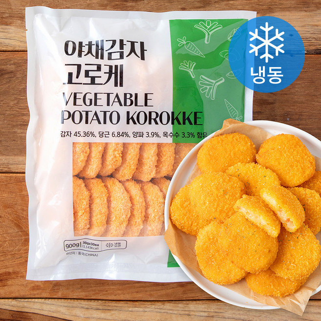 농우 야채감자 고로케 (냉동), 900g, 1개