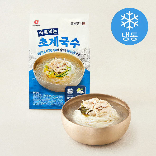 마니커에프앤지 바로 먹는 초계 국수 (냉동), 800g, 1개