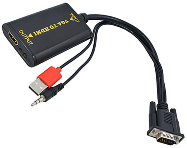 VGA to HDMI轉換器 轉接頭型, SE-VH01