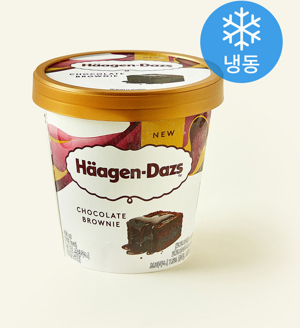 하겐다즈 파인트 초콜릿 브라우니 아이스크림 (냉동), 1개, 1개입, 403ml