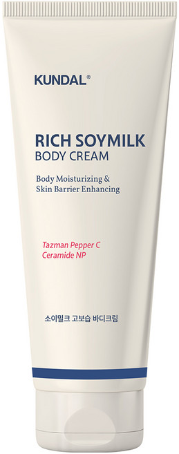 쿤달 리치 소이밀크 바디크림 멜로우바닐라향, 200ml, 1개