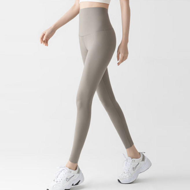 Yangnol 女士高腰瑜珈皮拉提斯九分緊身褲