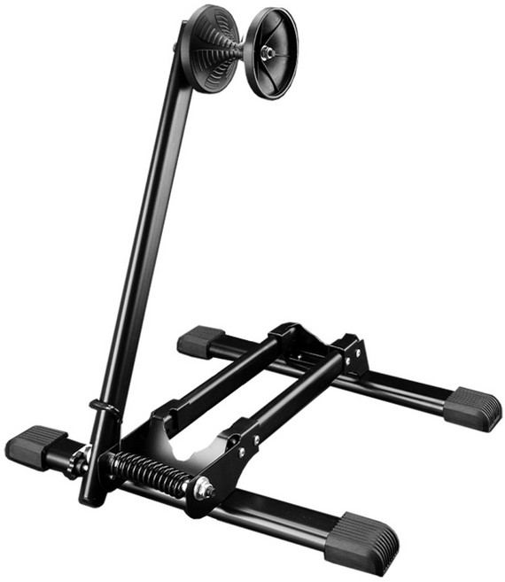 락브로스 접이식 자전거 주차랙 HS-026A1 싱글, 블랙, 1개