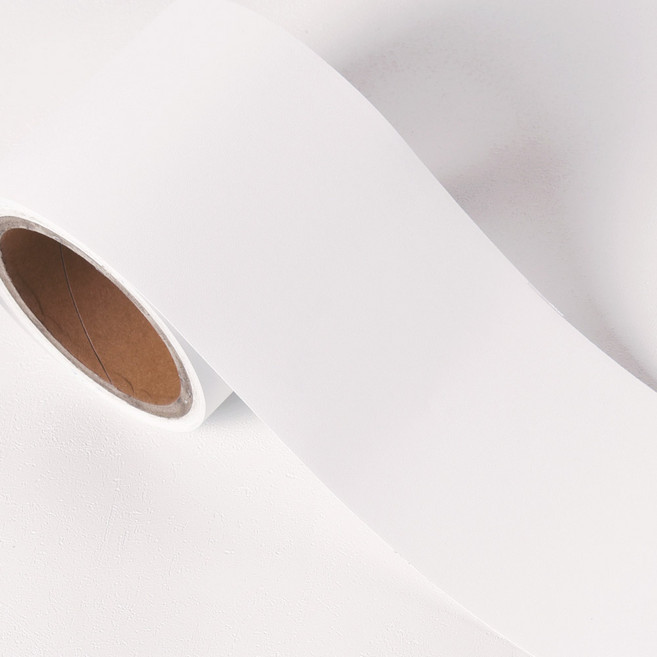 인필 데코리아 미니 인테리어 필름 에어프리 생활방수 리폼 시트지 SL 610, 클래식화이트