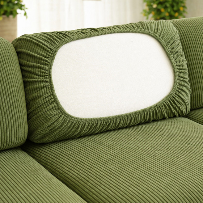 러빙랩 아드린 고탄력 분리형 쇼파커버 사계절용, 그린, 1개