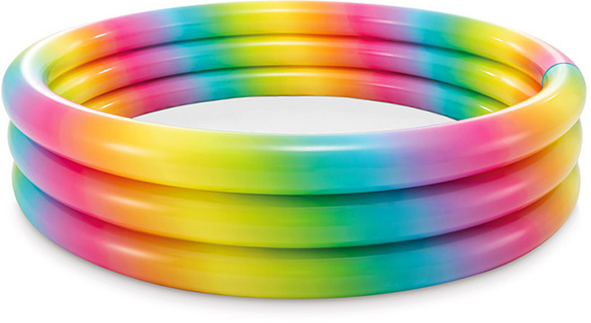 인텍스 레인보우 옴브르 패밀리 풀 58449, 혼합색상, 1개