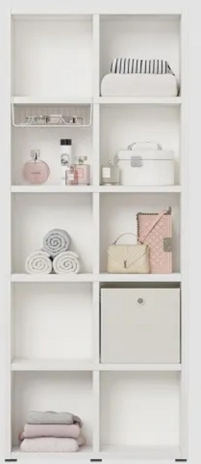 한샘 샘 책장 DIY 고객직접설치, 퓨어화이트, 5단