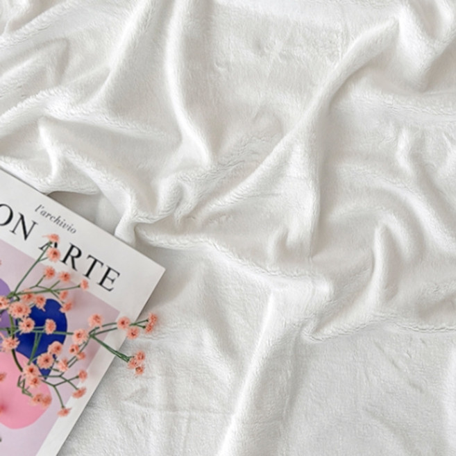 포토카드 촬영 부드러운 극세사 원단 5mm, 화이트, 1개