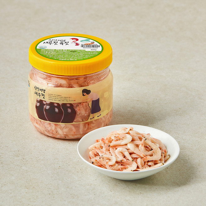 신안어담 전통식품 인증 새우젓 육젓, 500g, 1개