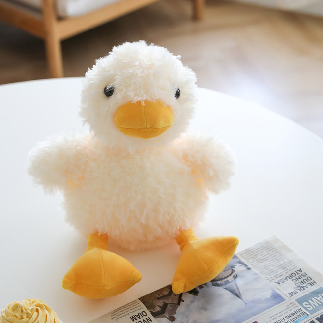 제이블룸 러블리덕 오리 인형, 25cm, 아이보리, 1개