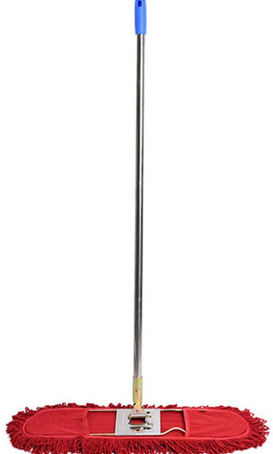 Clean Mate 除塵拖把 60公分 + 不鏽鋼桿 套組, 多色, 1組