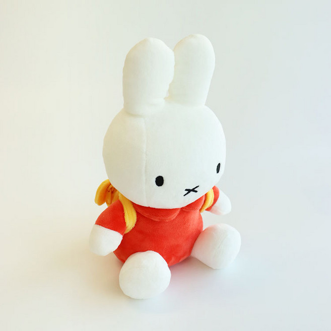 매니어리틀 미피 가방 맨 인형, 1개, 오렌지, 25cm