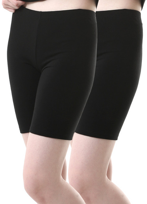 캐리루시 극세사 면기모 5부 속바지 2종 세트