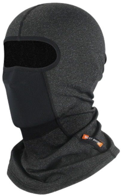 에이빅 겨울 라이딩 방한 폴라폴리스 바라클라바, 1개, 그레이