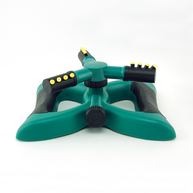 小麥購物 360度旋轉灑水器 蝶型 可串接 L539, 1個, 綠色