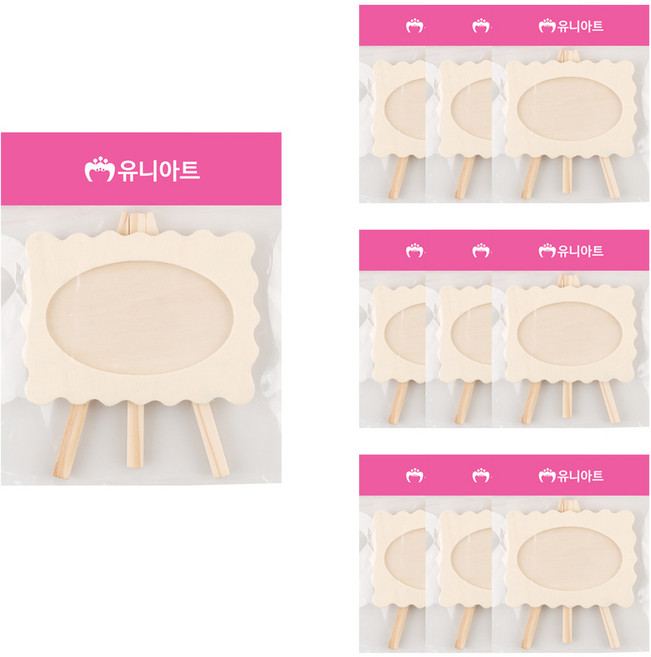 유니아트 이젤 구름 액자, 10개