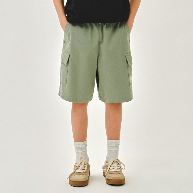 MaritheFrancoisGirbaud 兒童棉質工裝短褲