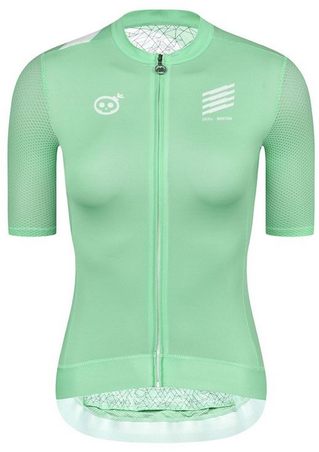 몬톤 스컬 여성용 사이클링 져지 토요일