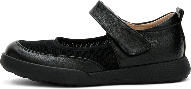 J SHOE 天然牛皮 Puri 網眼瑪莉珍鞋 3cm