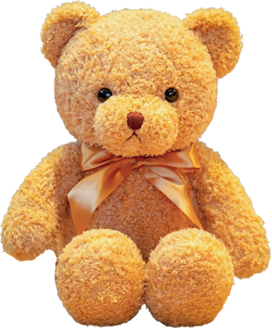 네이처타임즈 곰돌이 테디 봉제인형, 리본베이지