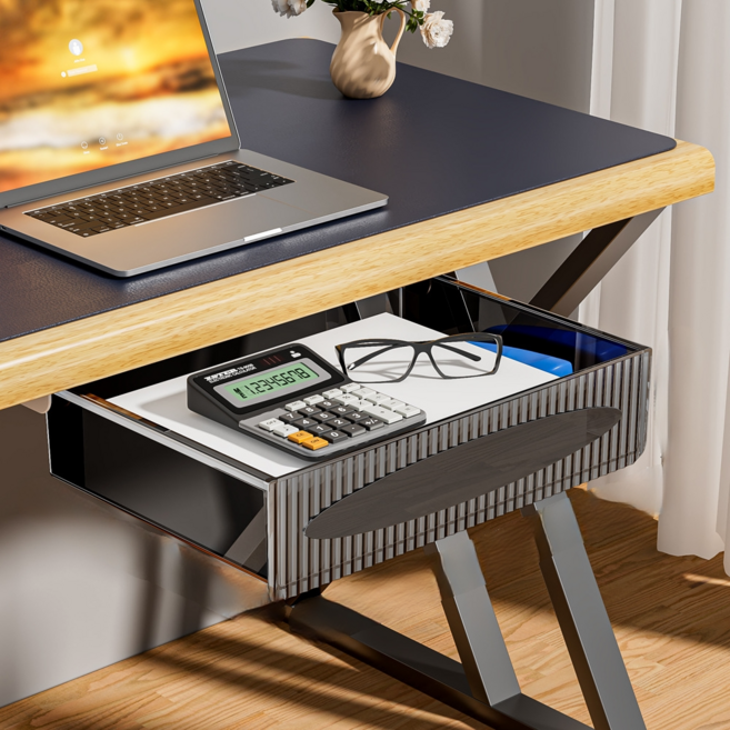 오템 부착식 서랍 대형 A4, 블랙, 1개