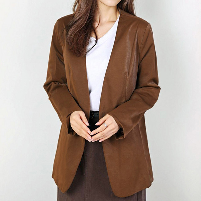 퀸이즈 여성용 시크 유니크 자켓