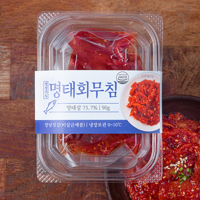 정성가득 명태회무침, 90g, 1개