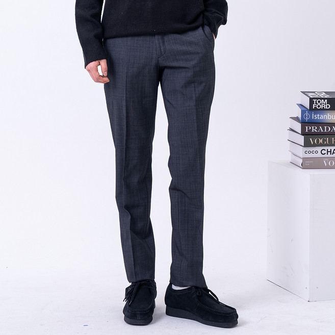 킨록 남성용 울혼방 CLASSIC SUIT PANTS