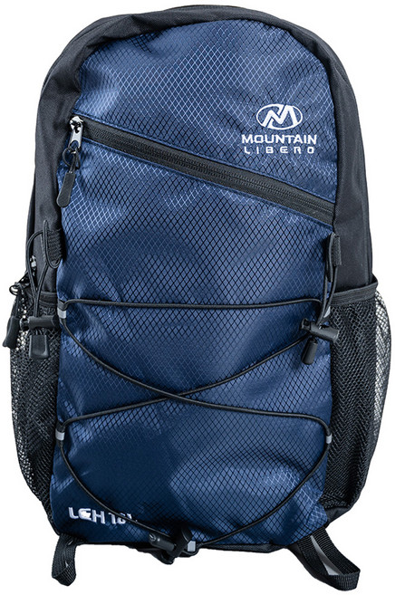 LIBERO Le 後揹包 小型 輕量 後揹包 登山包 18L, 海軍藍
