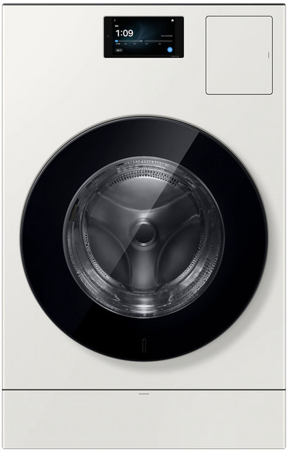 삼성전자 Bespoke AI 콤보 LCD 드럼 세탁건조기 25kg / 20kg 177.8mm 방문설치, 그레이지, WD90H25BHY
