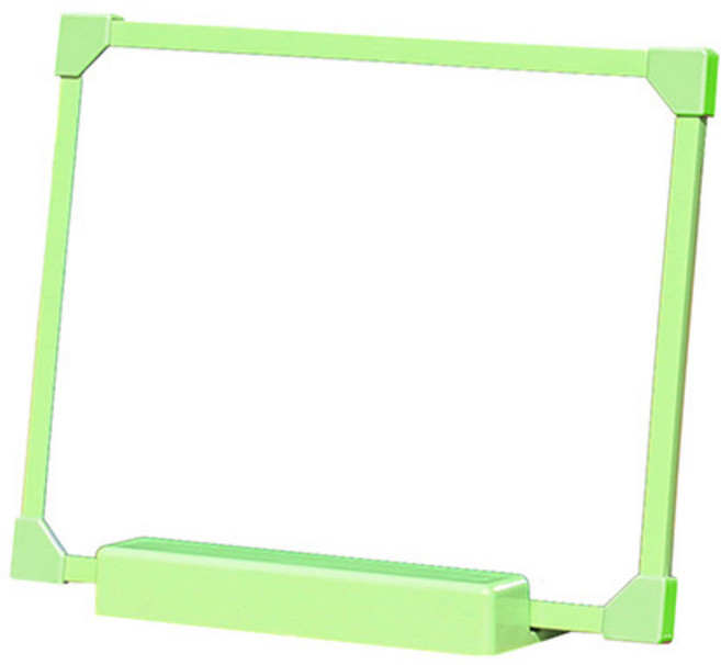 迷你磁性白板 綠色+白板架, 磁鐵