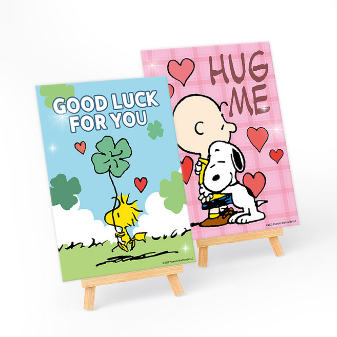 iLovePainting Peanuts DIY CUBIC PAINTING 1318cm, 1個, LOVE