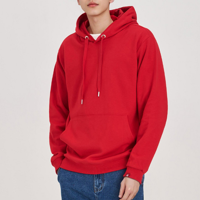 비버리힐스폴로클럽 남여공용 베이직 스탠다드핏 무지 긴팔 후드티 CPG7T00