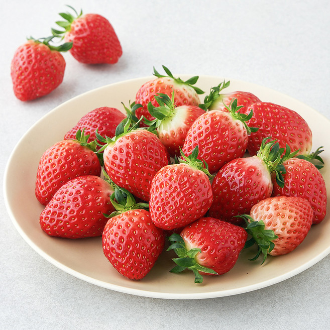 다조은 새벽경매 설향딸기 대과, 500g, 1개