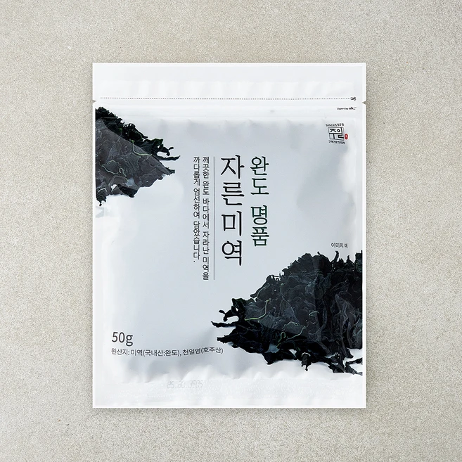 주일 완도명품 자른미역, 1개, 50g - 쿠팡