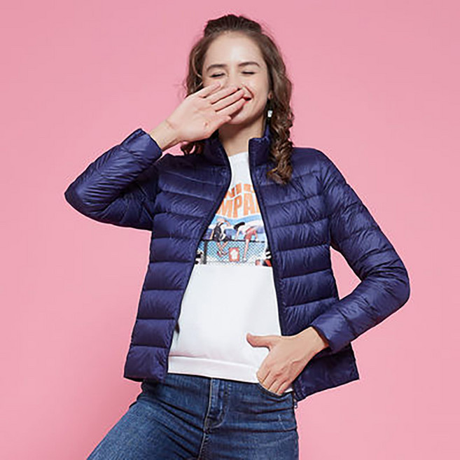 마켓에이 여성용 빅사이즈 경량패딩